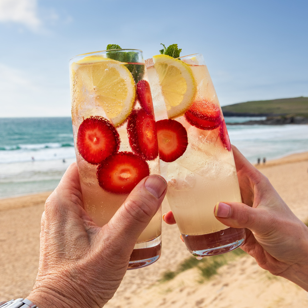 Hibiscus Lemon Spritz